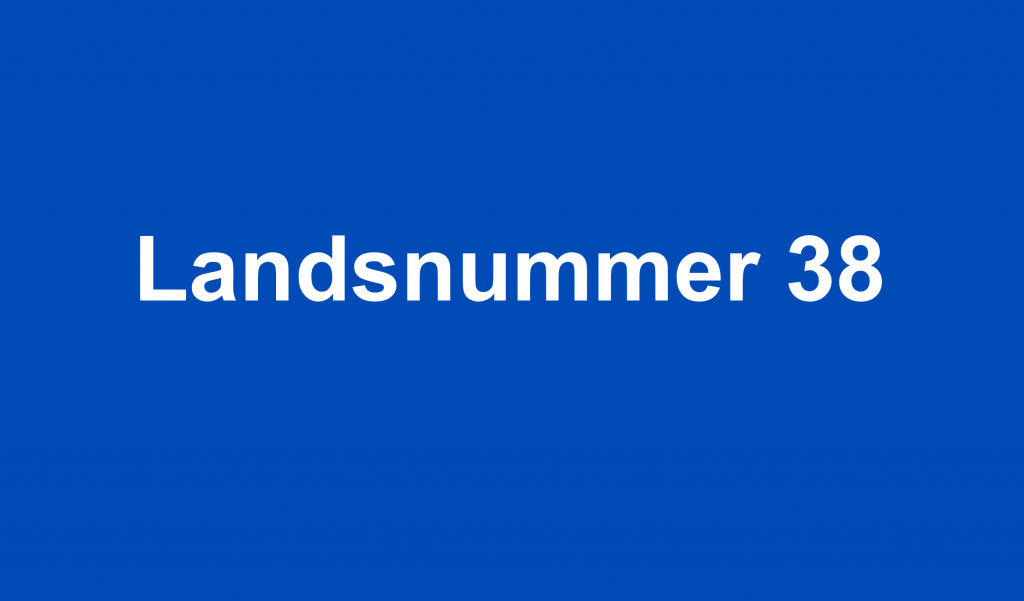 landsnummer 38