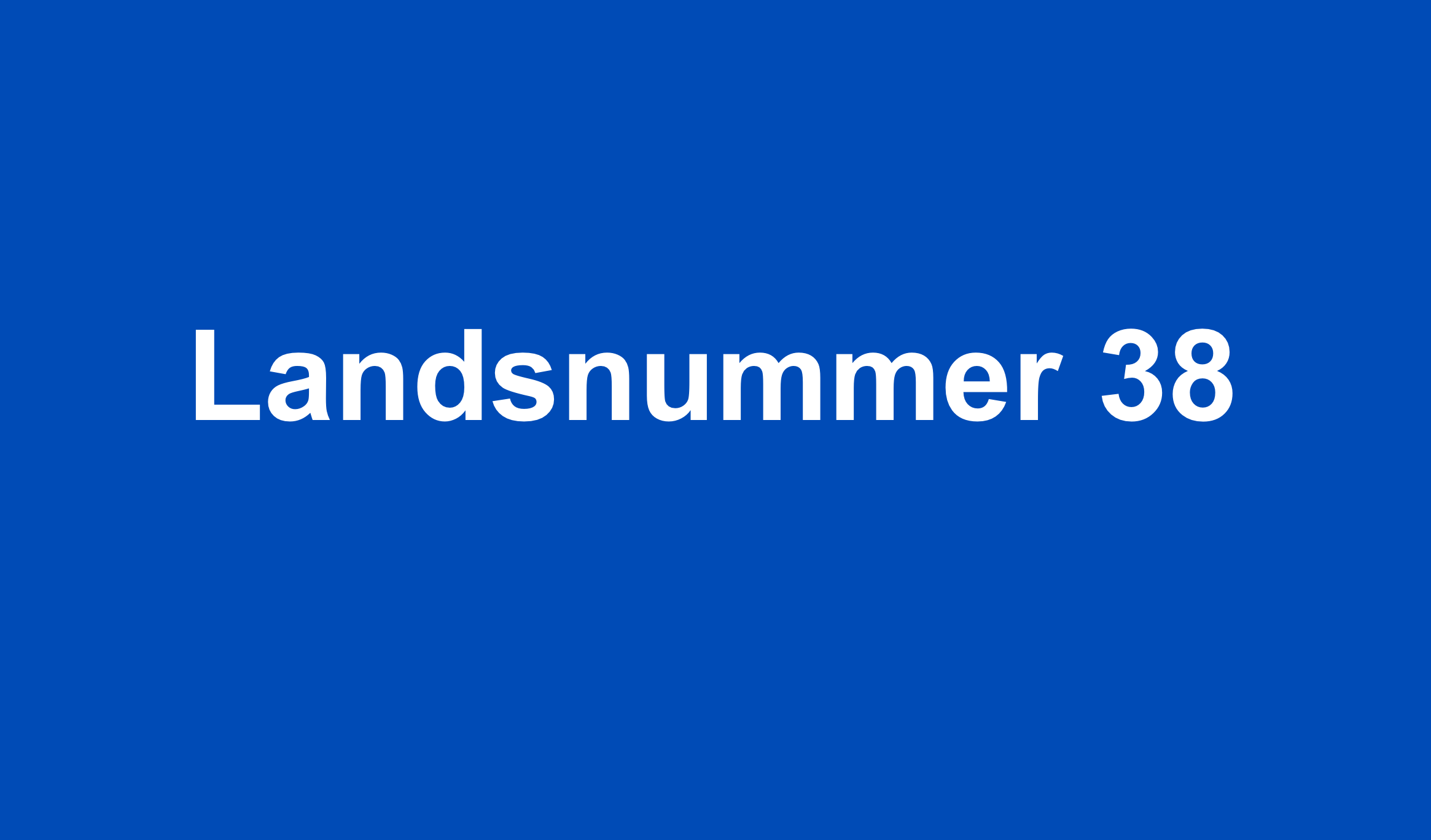 Landskoder Landsnummer +38 - Historisk betydelse och dagens användning